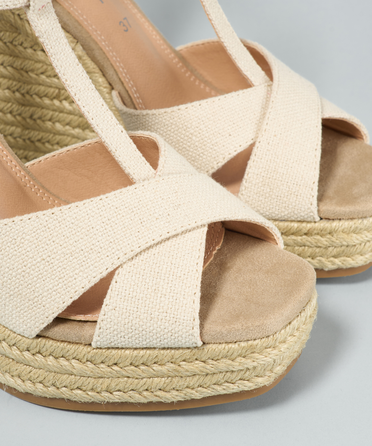 Sandalia esparto tira en T image number null